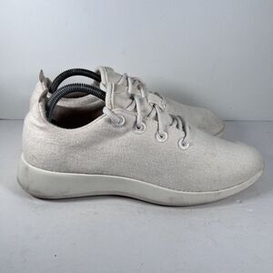 Allbirds Wool Runner Cream Color Lace Up Shoes Sneakers Women's Size 11